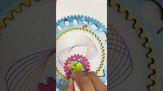 SPIROGRAPHYA spirograph art design spirographdrawing [upl. by Esinal265]