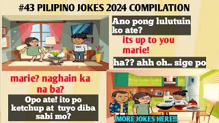 43 tagalog comedy animation compilation 2024  pampatawa 🤣🤣  rogin funny animation [upl. by Noiraa783]