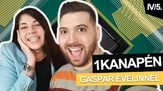 GÁSPÁR EVELIN quotTÍZÉVESEN NEM VOLT VÁLASZTÁSOM HOGY FORGATNI AKAROK VAGY SEMquot  1KANAPÉN S04E05 [upl. by Leland119]