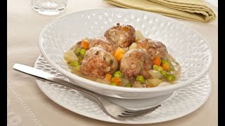 Receta de albóndigas de carne a la jardinera de Bruno Oteiza [upl. by Zuzana]