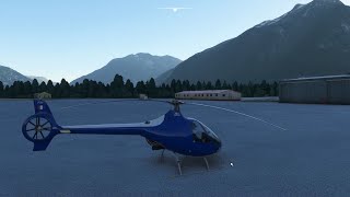 NEW MSFS 2020 Guimbal Cabri Helicopter Review Pt 1  Startup amp Hover [upl. by Ronyar]