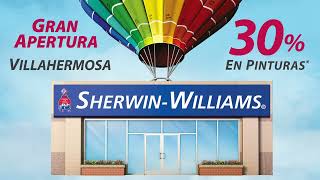 ¡Pinturas SherwinWilliams llega a Villahermosa 🌈 [upl. by Arrim136]