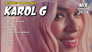 Karol G Mix Grandes Exitos  Karol G Mas Mejores Canciones Popular 2024 [upl. by Devaney160]