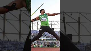 Pakistan Set New World Record In Olympic 2024  Arshad Nadeem Brack 9297 M Barrier in Jevlin throw [upl. by Relyt]