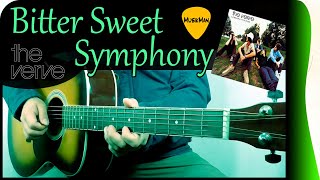 BITTER SWEET SYMPHONY 🎼🍋  The Verve  GUITAR Cover  MusikMan N°137 [upl. by Adiel]