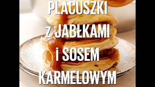 Placuszki jogurtowe z jabłkami i sosem karmelowym [upl. by Ebneter]