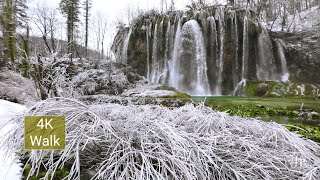 Plitvice Lakes In Winter The Number One Natural Park in Europe [upl. by Terrilyn547]