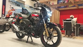 Tvs Apache rtr 180 2v Black Colour 2024 Model Full Detailed Review  New apache 2024 [upl. by Tertia]