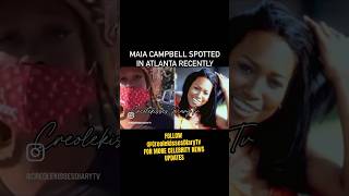 ACTRESS MAIA CAMPBELL SPOTTED IN ATLANTA RECENTLY maiacampbell shorts celebritynews [upl. by Eitsud]