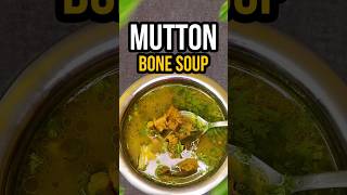 Mutton Bone Soup  ஆட்டுக் கால் சூப் food cooking indianfood nonvegrecipe recipe easyrecipe [upl. by Ellebana287]