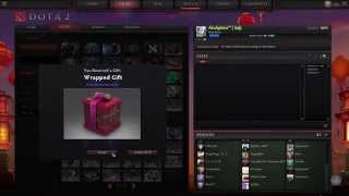 How To Wrapped Gift and Unwrap Gift Item Dota 2 [upl. by Aihpos]