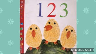 READ ALOUD BABY BOOKS  Read aloud of ‘123 by Alphaprint’ for preschoolers kindergarten amp toddlers [upl. by Ohcamac]