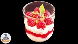 Verrine framboise mascarpone et spéculoos Dessert gourmand [upl. by Girish]