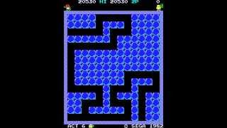 Arcade Game Pengo 1982 Sega [upl. by Iridis]