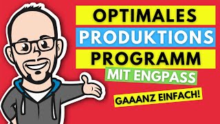 Optimales Produktionsprogramm mit Engpass gaaanz einfach [upl. by Llednol852]