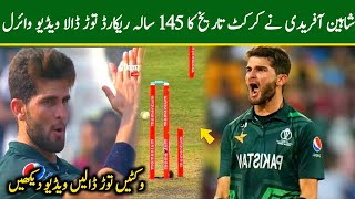 Shaheen Afridi Break 145 Year Old Record In Pakistan Vs Bangladesh ODI World Cup 2023 [upl. by Turnbull]