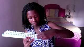 How to Knit a Blanket with a Loom [upl. by Tito]