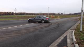 Audi A5 30 TDI Quattro Drift Donut [upl. by Mahmud847]