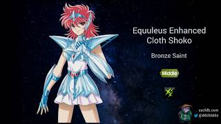 Saint Seiya Cosmo Fantasy  Equuleus Enhanced Cloth Shoko [upl. by Prager501]