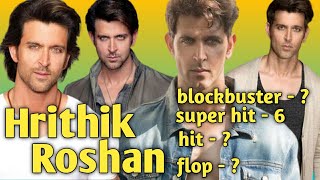 Hrithik Roshan all movie list  hirithik Roshan all movie list hit and flop [upl. by Ellinej]