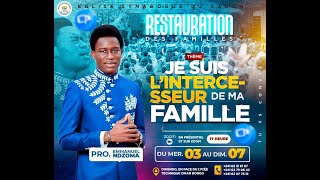 JE SUIS LINTERCESSEUR DE MA FAMILLE 05 08 2022 Prophète Emmanuel NDZOMA [upl. by Bucky]