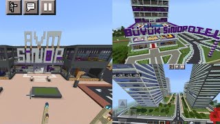 New Sinop city Minecraft City [upl. by Harwin]