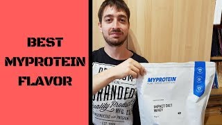 6 Best MyProtein Flavors And The 1 WORST 2018 Taste Testing [upl. by Ecerahc]