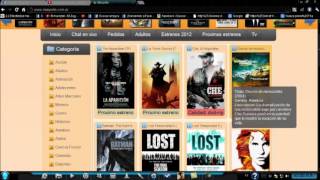 Pagina Para ver peliculas oline gratis por internet 2012 [upl. by Herwick]