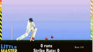 Geoff Boycott plays the Little Master Cricket game PC [upl. by Acila]