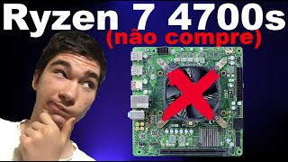 Análise do Amd Cardinal Ryzen 7 4700s [upl. by Ardene616]