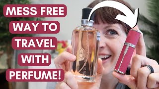 TSA approved refillable perfume bottle  Travalo Milano demo  review [upl. by Ttihw]