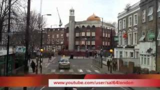 Hna Fi Hna Fi quotBusquot ila Finsbury Park London [upl. by Dijam]