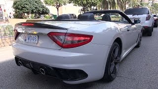 Maserati GranCabrio MC Centennial Edition  Start Up amp Rev Sound [upl. by Navar729]