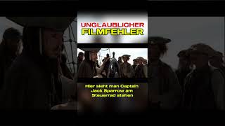 Fluch der Karibik  Unglaublicher Filmfehler fluchderkaribik jonnydepp jacksparrow [upl. by Ahsiekal]