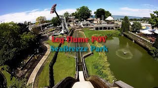 Log Flume POV  SeaBreeze Park HD [upl. by Devine996]