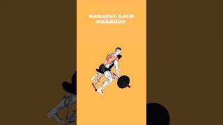 Barbell Back Workout [upl. by Ivey]