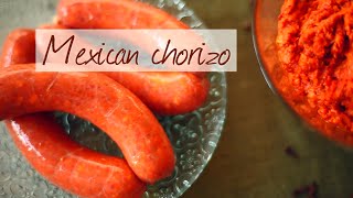 Mexican chorizo  How to make homemade sausage series [upl. by Nosnirb]