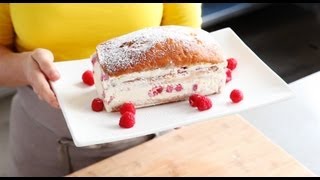 Raspberry Ice Cream Cake  Everyday Food with Sarah Carey [upl. by Ecirtac]