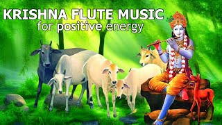 KRISHNA FLUTE MUSIC FOR POSITIVE ENERGY MEDITATION amp RELAXING MUSIC FLUTEMORNING FLUTEYOGA 357 [upl. by Affra]