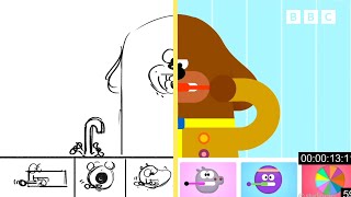 The Toothbrushing Song Animatic  Behind the Scenes  Hey Duggee [upl. by Seugirdor]