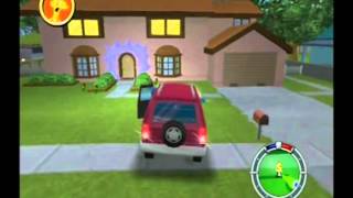 Simpsons Hit amp Run Walkthrough Level 4  Mission 2 and 3 Redneck Roundup amp Ketchup Logic [upl. by Levitus698]