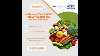 Canadas Food Safety Investigation and Recall Process [upl. by Ahseyk]