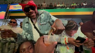 Vybz Kartel Share Di New Rum Wid Di Wull Arena Red Bull Culture Clash 2024 Live Clash [upl. by Anirpas131]