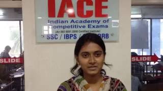 IACE in dilsukhnagar ameerpet Hyderabad Bank Coaching Center Live Video Reviews [upl. by Bowen794]