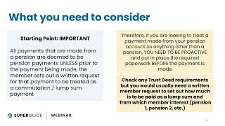 QampA What is required when making lump sum withdrawals from an SMSF in pension mode [upl. by Akeylah]