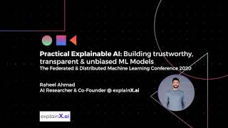 Practical Explainable AI Building Trustworthy Transparent amp Unbiased ML Models [upl. by Amalee]