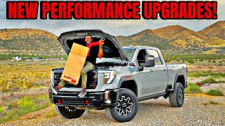 My 2024 GMC Sierra 2500 AT4X Upgrades Are Here [upl. by Siraval]