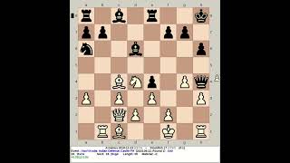 Arminius 20181223 vs Stockfish 17  Vant Kruijs Indian Defense chess [upl. by Eimaraj969]