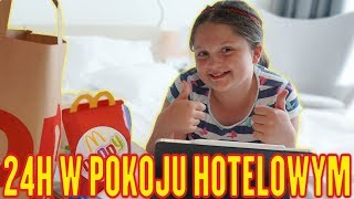 24H W POKOJU HOTELOWYM 😱 CZY WYTRZYMAŁAM DO KOŃCA ❓ [upl. by Htnnek609]