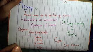 TetanyCauses of tetanysymptoms of tetanytreatment of tetanymuscle spasm [upl. by Ahsia]